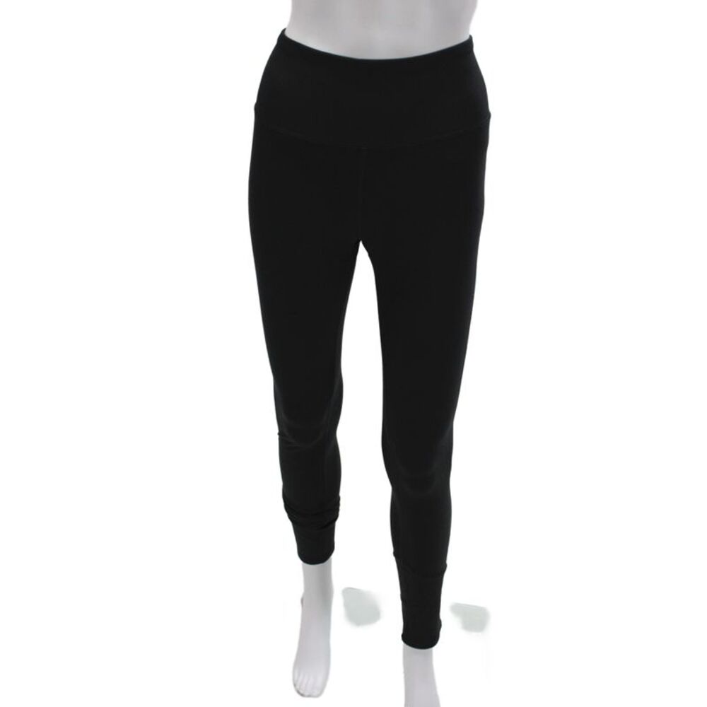 Alo Womens Ankle Leggings Black Athleisure Size L